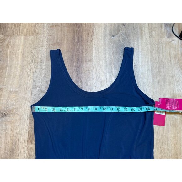 Commando Butter Tank Jumpsuit Navy Blue S Soft Stretchy Sleeveless Drawstring Wa - Picture 5 of 7